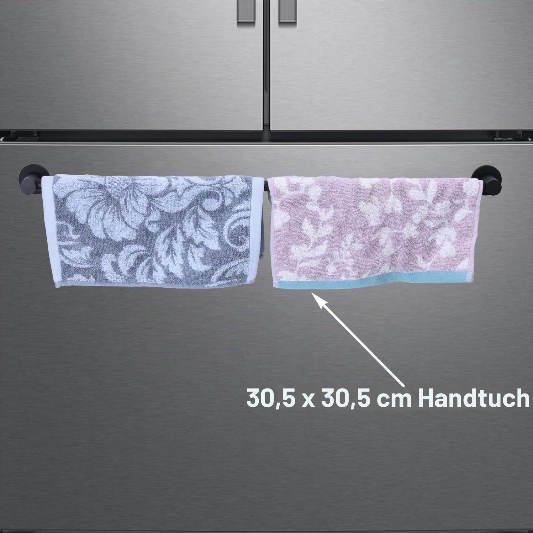 Verstellbarer magnetischer Handtuchhalter für Kühlschrank, Magnet-Klassenzimmer, Flip-Kalender-Diagrammstange für Whiteboard, Kühlschrank-Oberseite, schützt Gegenstände vor dem Herunterfallen