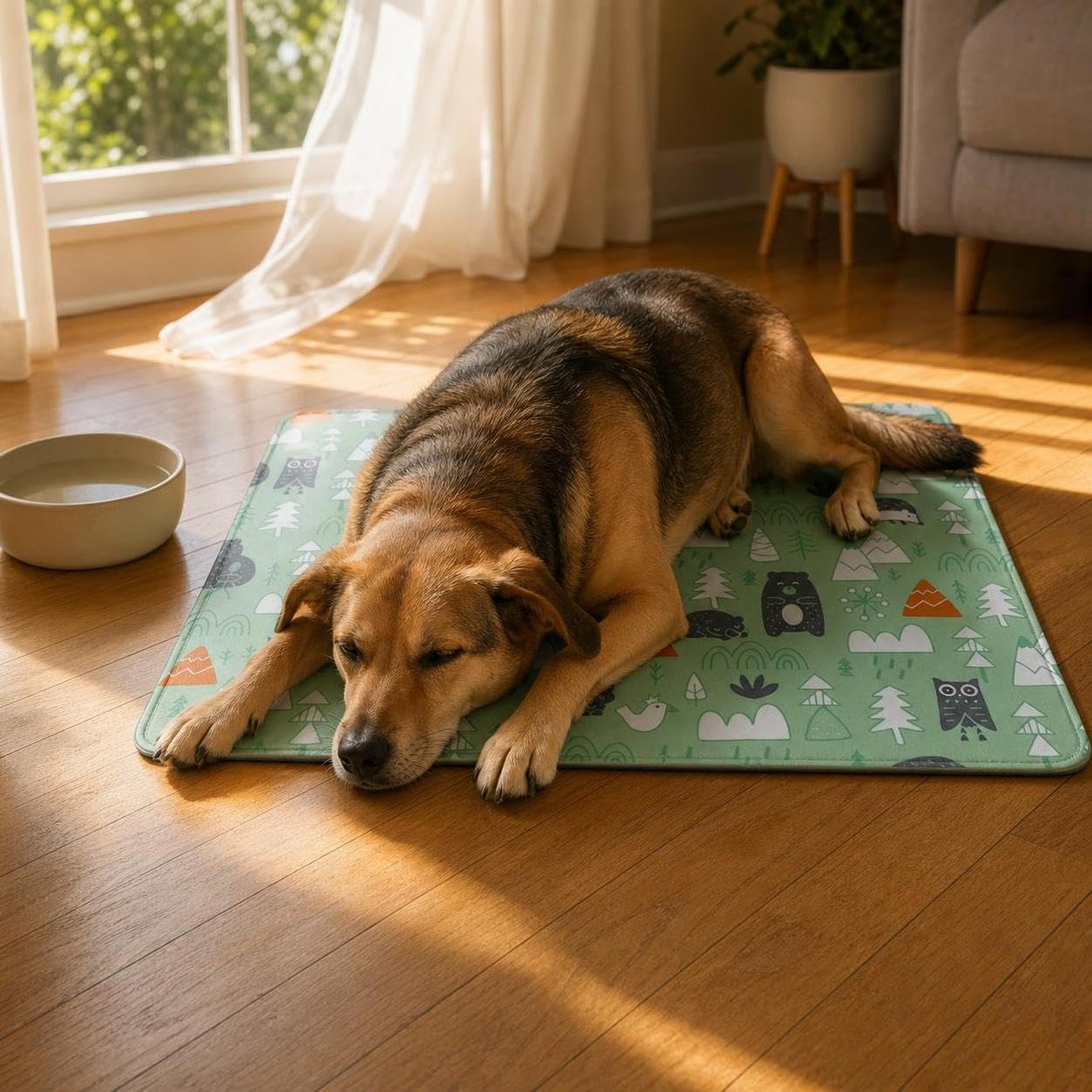 Kühlmatte für | selbstkühlende Kühldecke für Hunde und Katzen | für Kleintiere