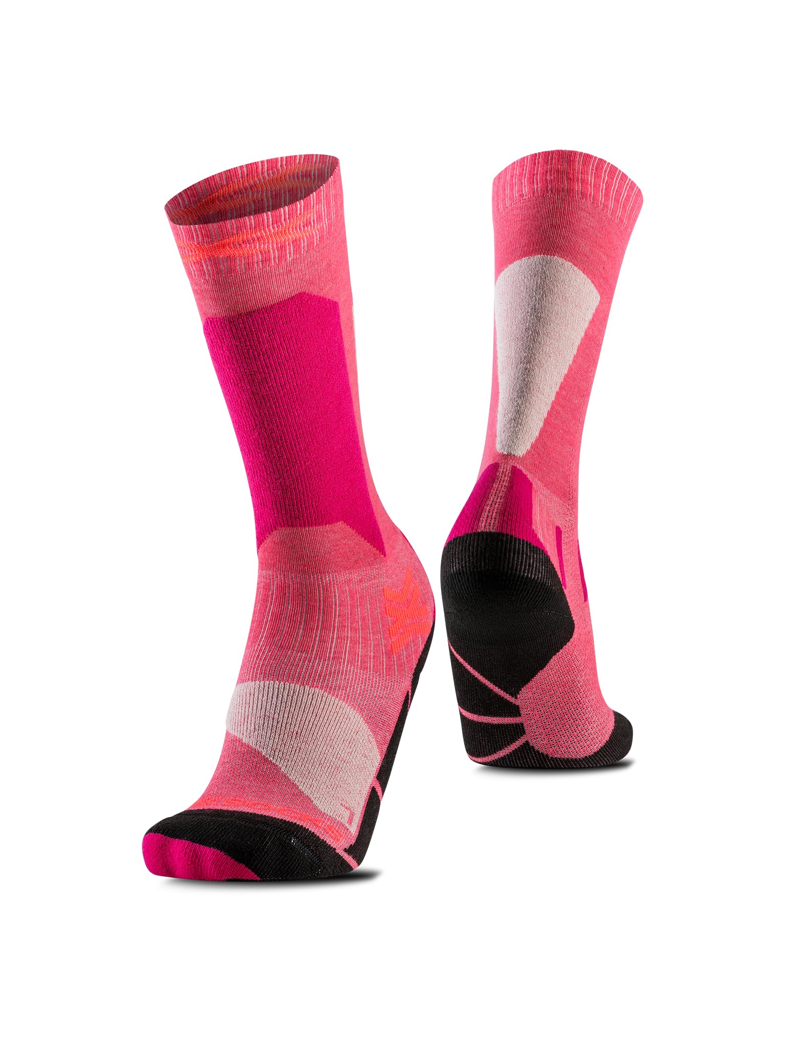 X-Socks Ski Discover OTC Junior - Kinder-Hochleistungs-Skisocken für verbesserten Komfort, optimale Leistung und Langlebigkeit auf der Piste für junge Skifahrer - Blaue Blüte/Marine, 24-26