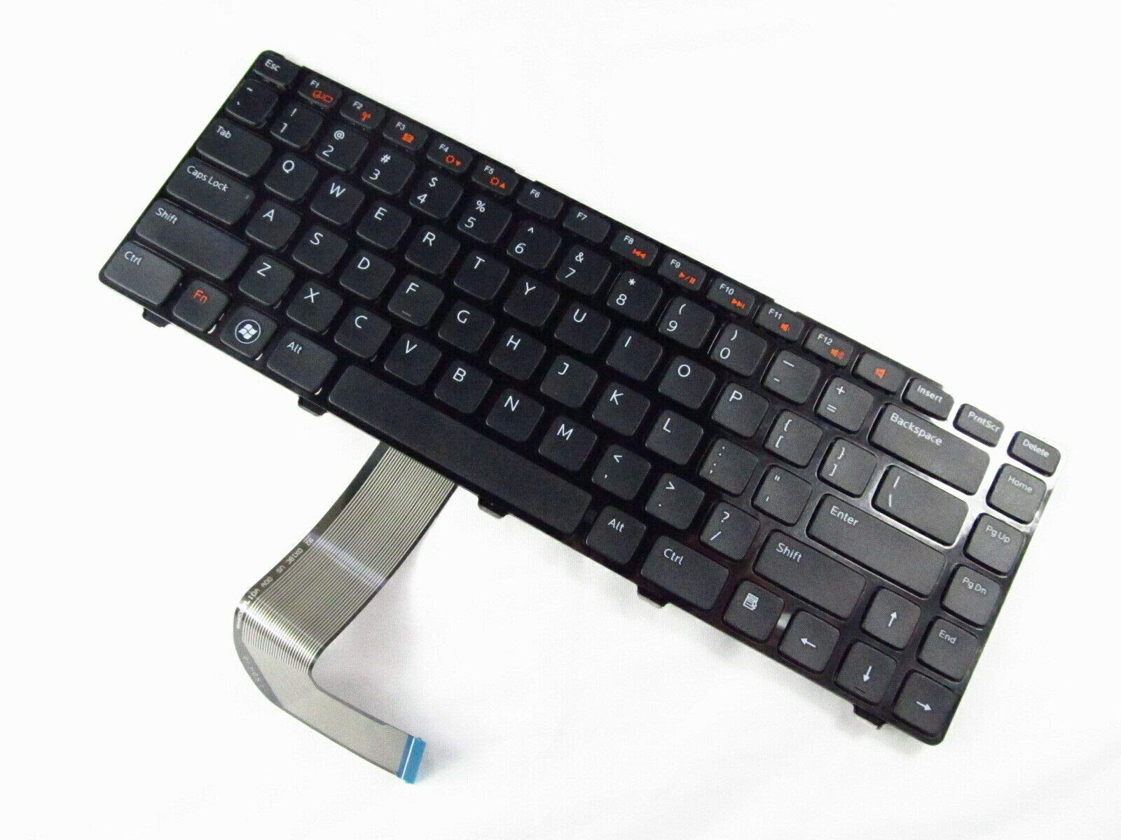 YesvooKeyboard for Dell Inspiron 14R-3420 14R-5420 14R-7420 15-3520 15R-5520 15R-7520 5420 7420 M4040 M4110 M5040 M5050 N4050 N4110 N411Z N4120 N5040 N5050, Latitude 3330, XPS L502X X501L X502L