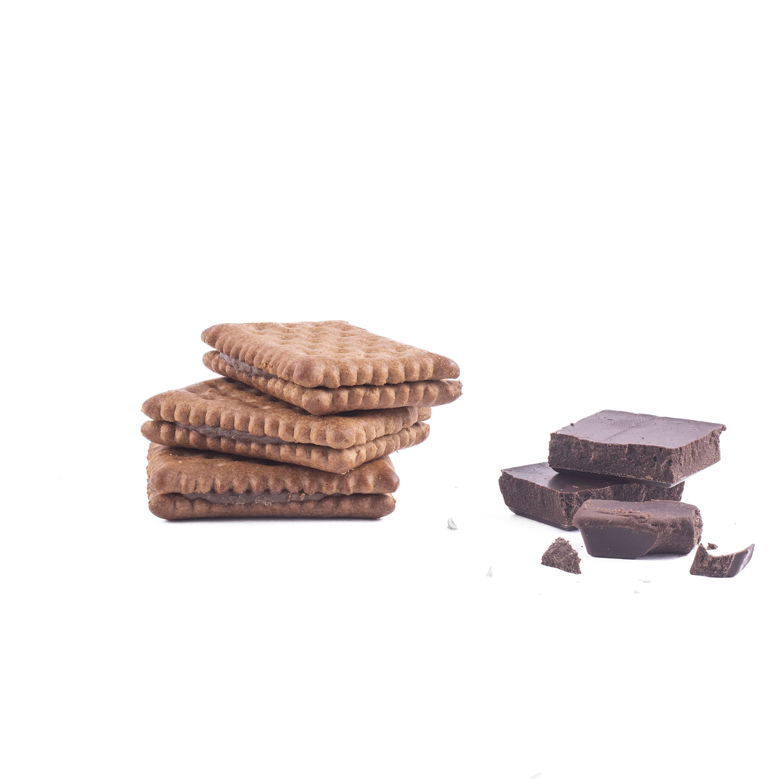 SOBISCO Choco Puff Sandwich Cream Biscuits Tasty Healthy and Cholesterol Free (60g) (Pack of 15) - Image 7 thumbnail