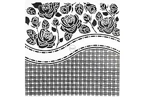 DzIxY Rose Flower Plastic Embossing Folders for Cards Making Supplies DIY Paper...