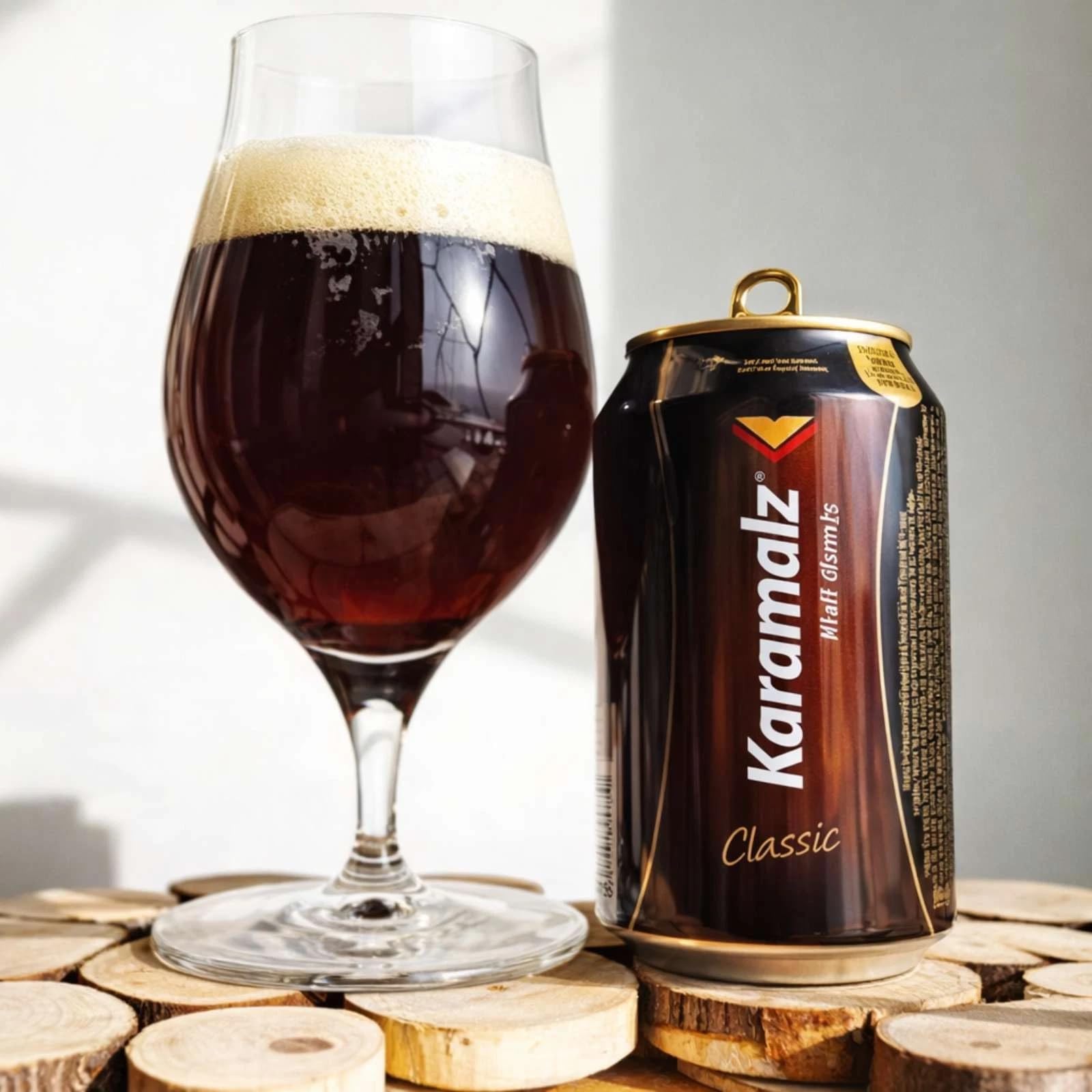 Karamalz Bevanda Analcolica al Malto Confezione da 24 x 330 ml – Bevanda Rinfrescante con Estratto di Malto Storica Ricetta Tradizionale Tedesca, Gusto Caramellato Intenso Dissetante