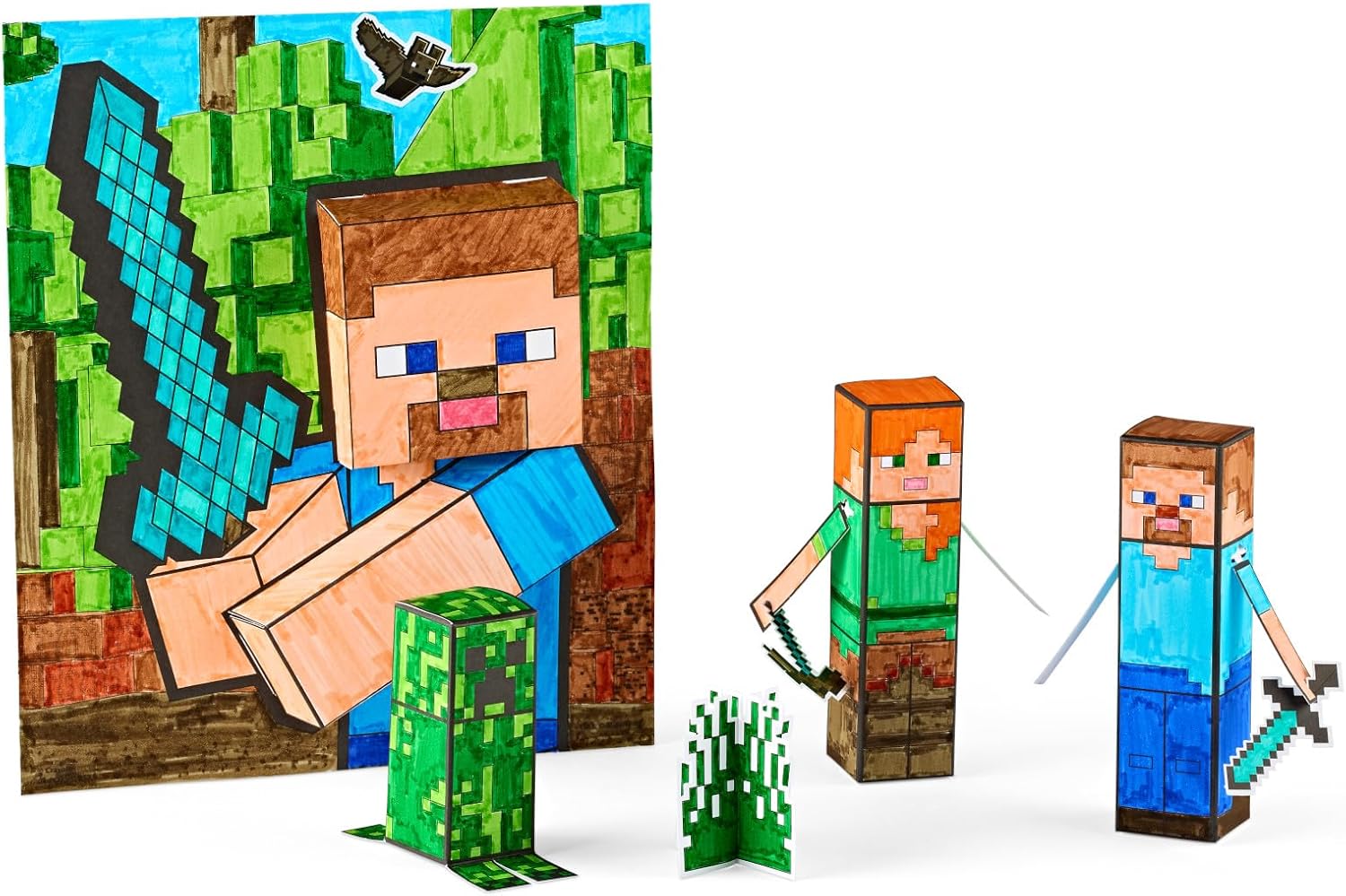 Crayola POPS 3D Minecraft Activity Set