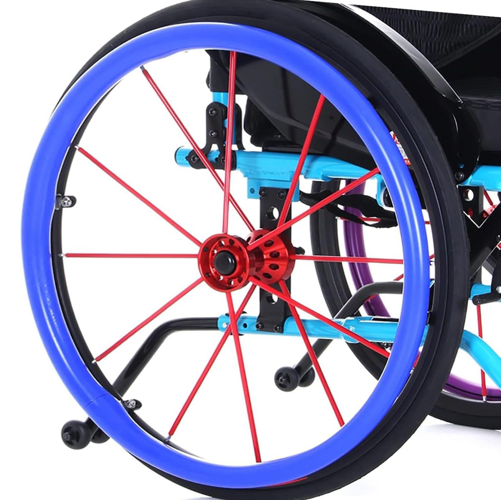Fundas para aro de empuje de silla de ruedas, fundas para aro de empuje de silla de ruedas, funda protectora de silicona para aro de empuje de rueda trasera de silla de ruedas, accesorios para silla d