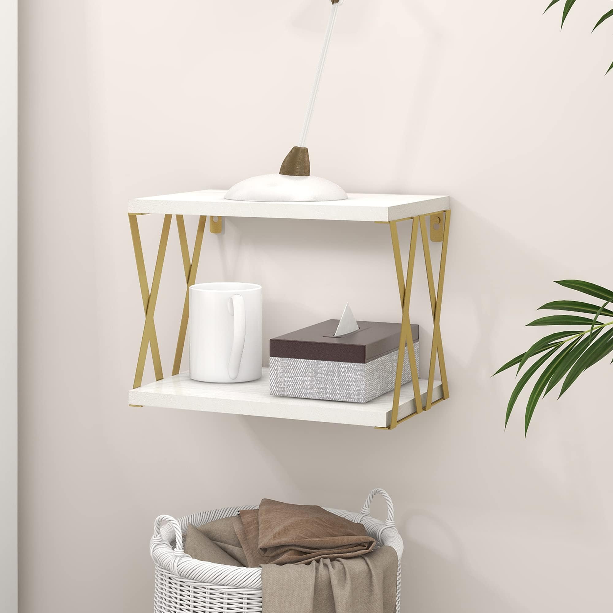 RA-HOMESTORE® New Elegant Gold Wired Framed Tromso Set of 2 Wall ...