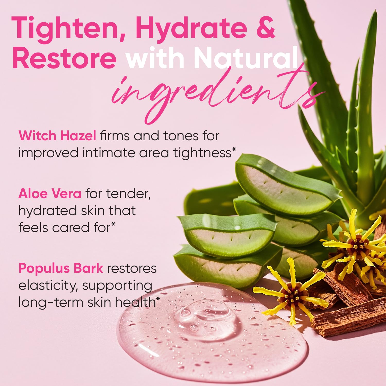 Premium Vaginal Tightening Cream – Tightening Gel for Vag - Fast-acting Tightener for Intimate Pleasure - Natural Firming and Toning - 1oz