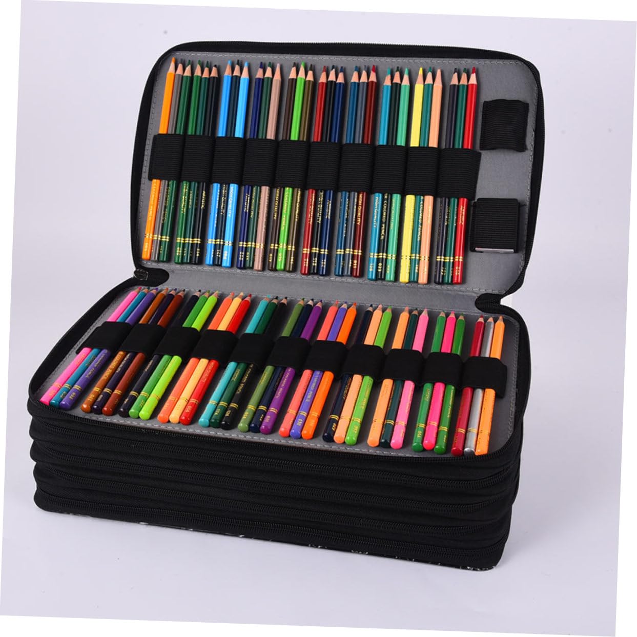 Bolsa De Papelería Oxford Estuche De Lápices Grande para Bolígrafos y Lápices De Colores