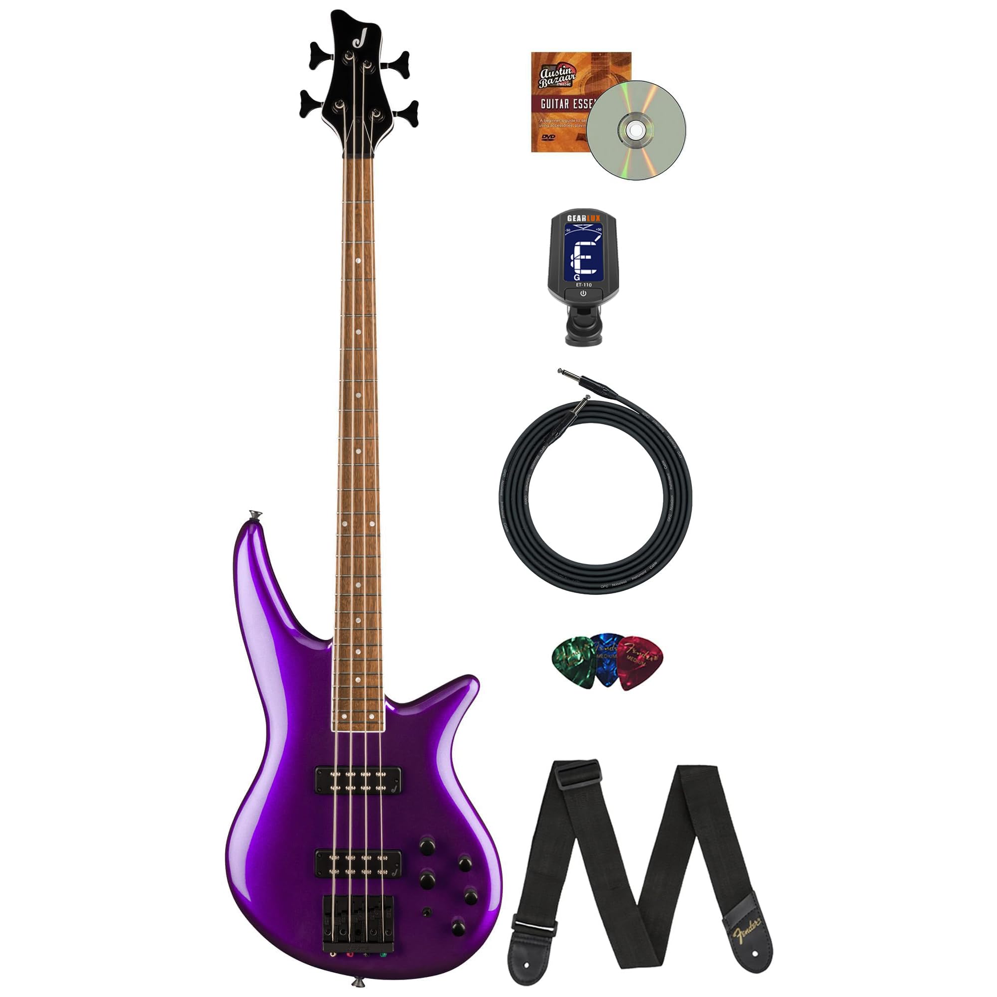 Amazon.com: Jackson X Series Spectra Bass SBX IV Deep Purple