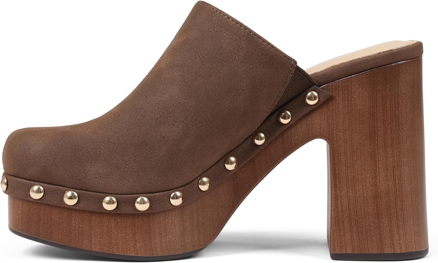 Oiamenne Womens Platform Clogs - Comfy Slip-On Design