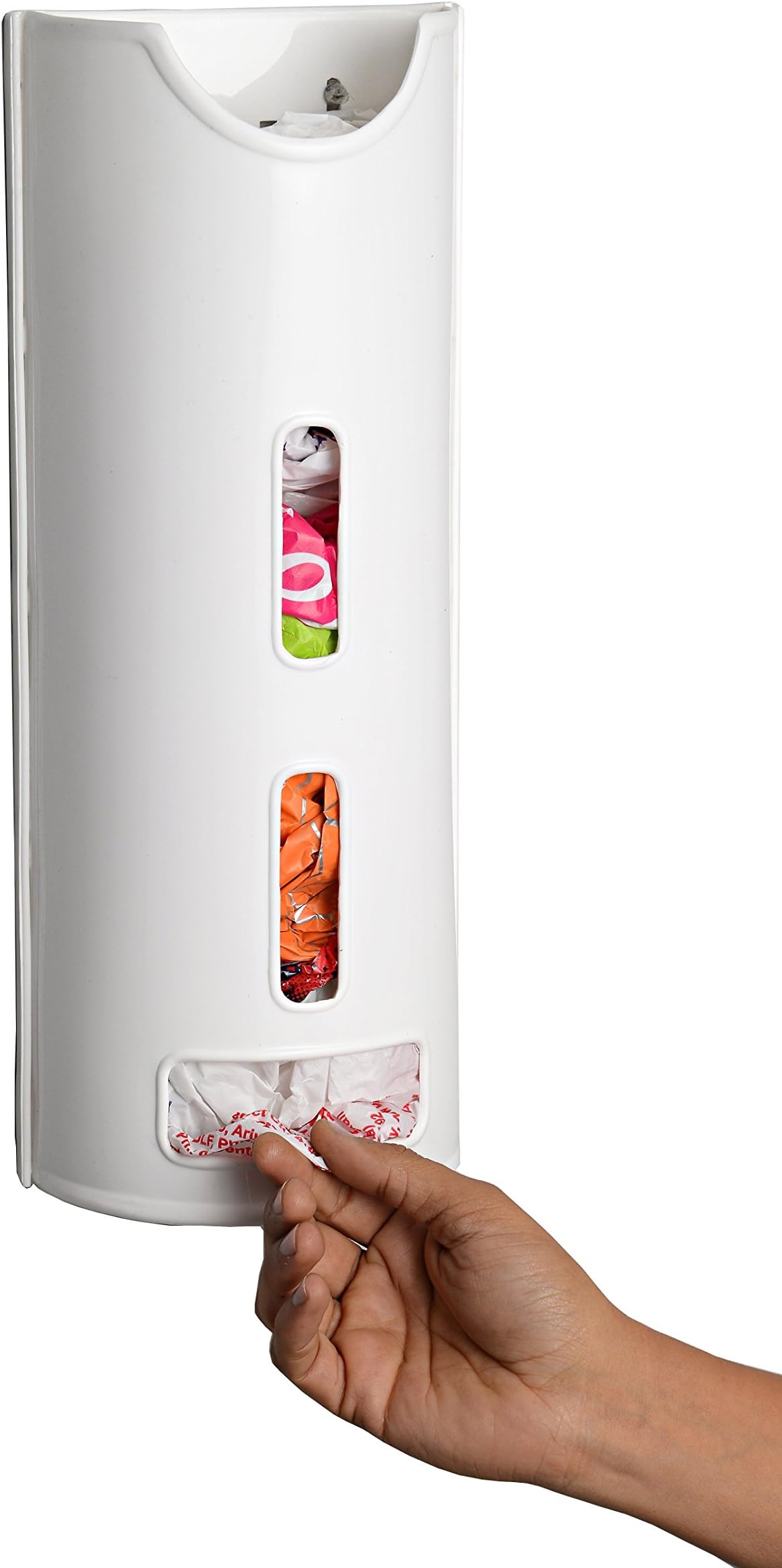 JVS Plastic Bag Dispenser (White)