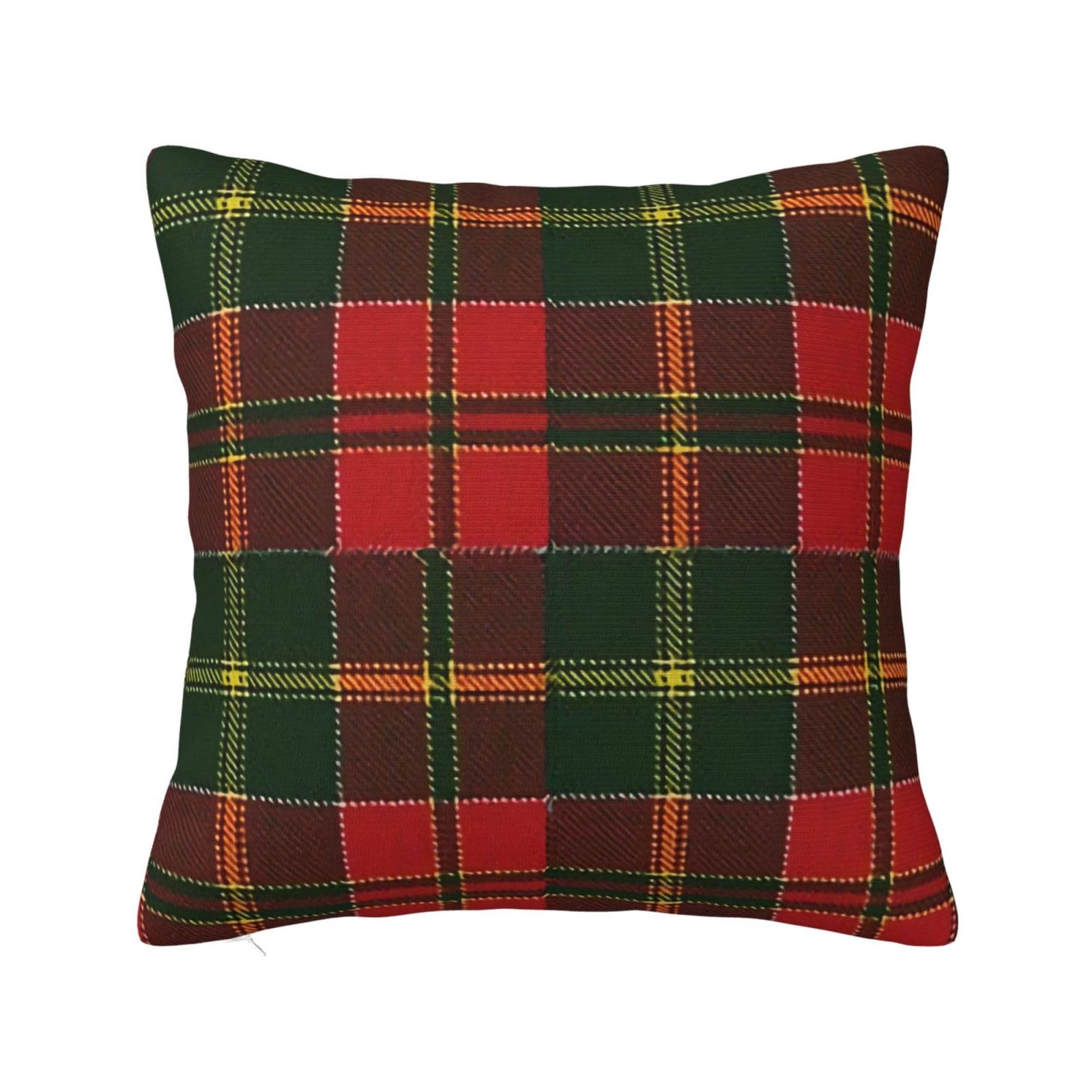 MacDonald of Kingsburgh Scottish Clan Tartan Pillowcase 18"x18"
