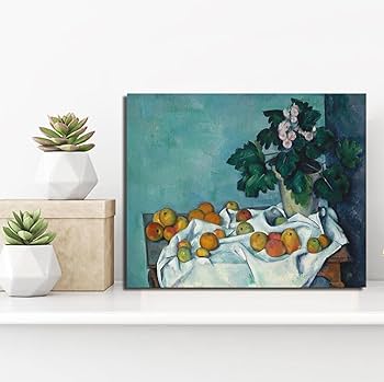 絵画　りんごと壺の絵画 絵画 りんごと壺の絵画 Amazon.co.jp: 18 アート絵画 リンゴと