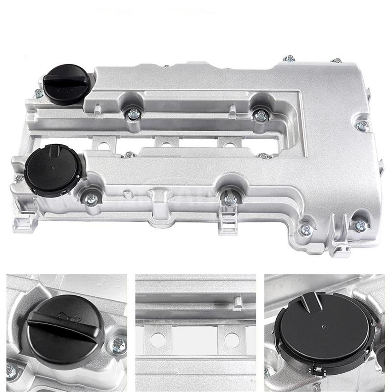 Coperchio Valvola Motore Per Cadillac ELR 1.4L 2014-2016 Coperchio Della Valvola Del Motore In Alluminio Con Guarnizione 25198874 25198498 55573746 coperchio punterie