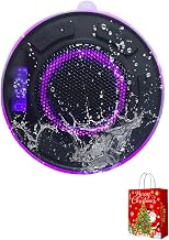 IPX7 Waterproof Shower Speaker with RGB Light & LED Display, Detachable Suction Cup, Clear & Balanced 360° Sound, Where Water Meets Music — Keeps The Rhythm Alive (Purple)