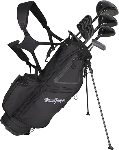 MacGregor MacBLK Men's Right-Hand Golf Package Set