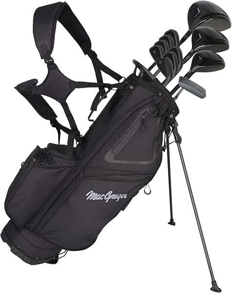 MacGregor MacBLK Golf Package Set with Driver and Irons
