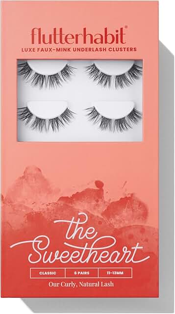 FlutterHabit The Sweetheart prepTECH Classic 6 Pair Underlash Extensions...