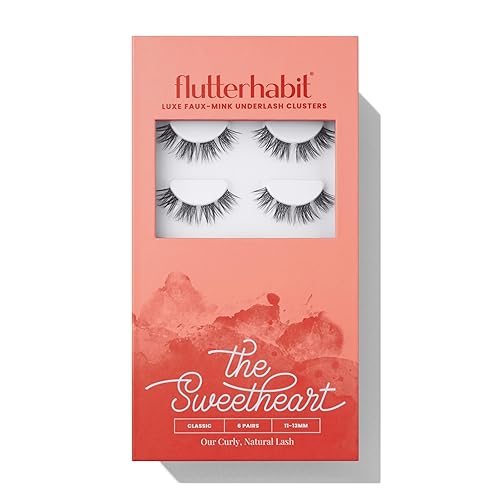 Miniatura 9 de Sweetheart (1.0) Juego de extensiones de pestañas con ojos de muñeca para mujer, calidad de salón de belleza, 6 juegos de pestañas, no incluye