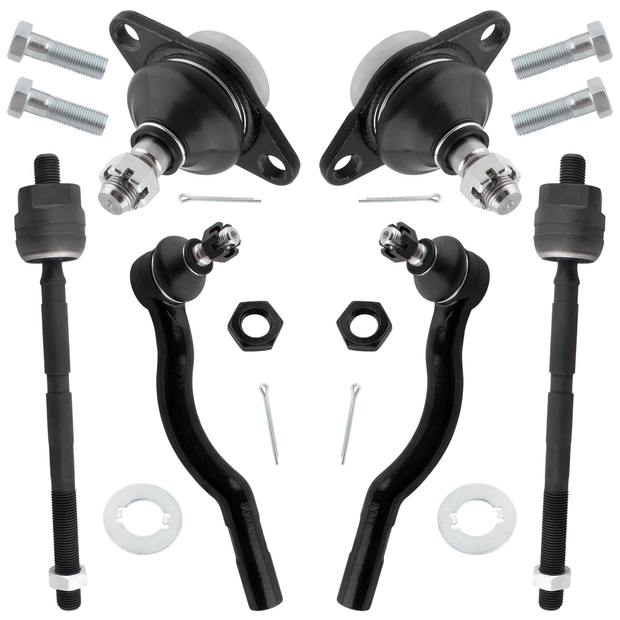 SCITOO 12pc Front Suspension Kit For 1989-1995 Toyota Pickup RWD – Ball Joints, Tie Rods, Sway Bar Links & More