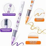 Ohuhu Marqueurs Acrylique 72 Couleurs Pointe Brosse pour Art Papier Dessin - 7