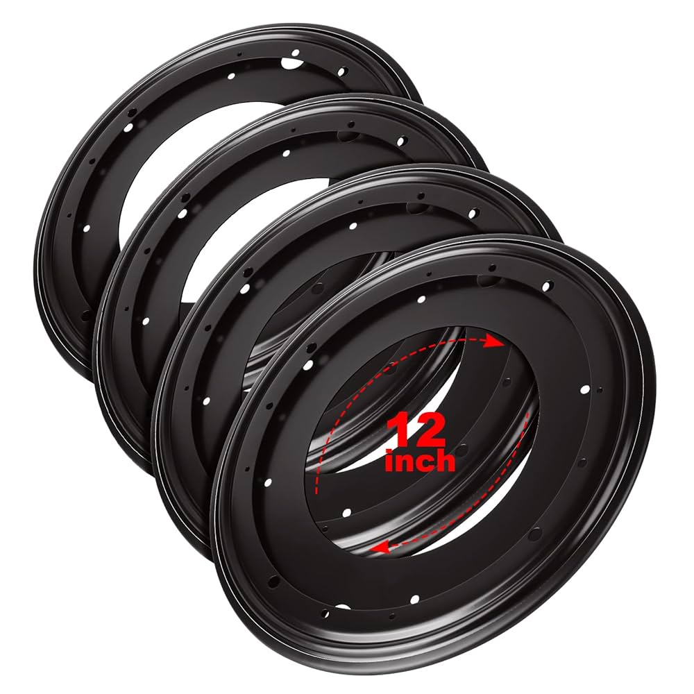プレート Amazon.com - DIRBUY 4PCS Lazy Susan Hardware 12 inch - Heavy