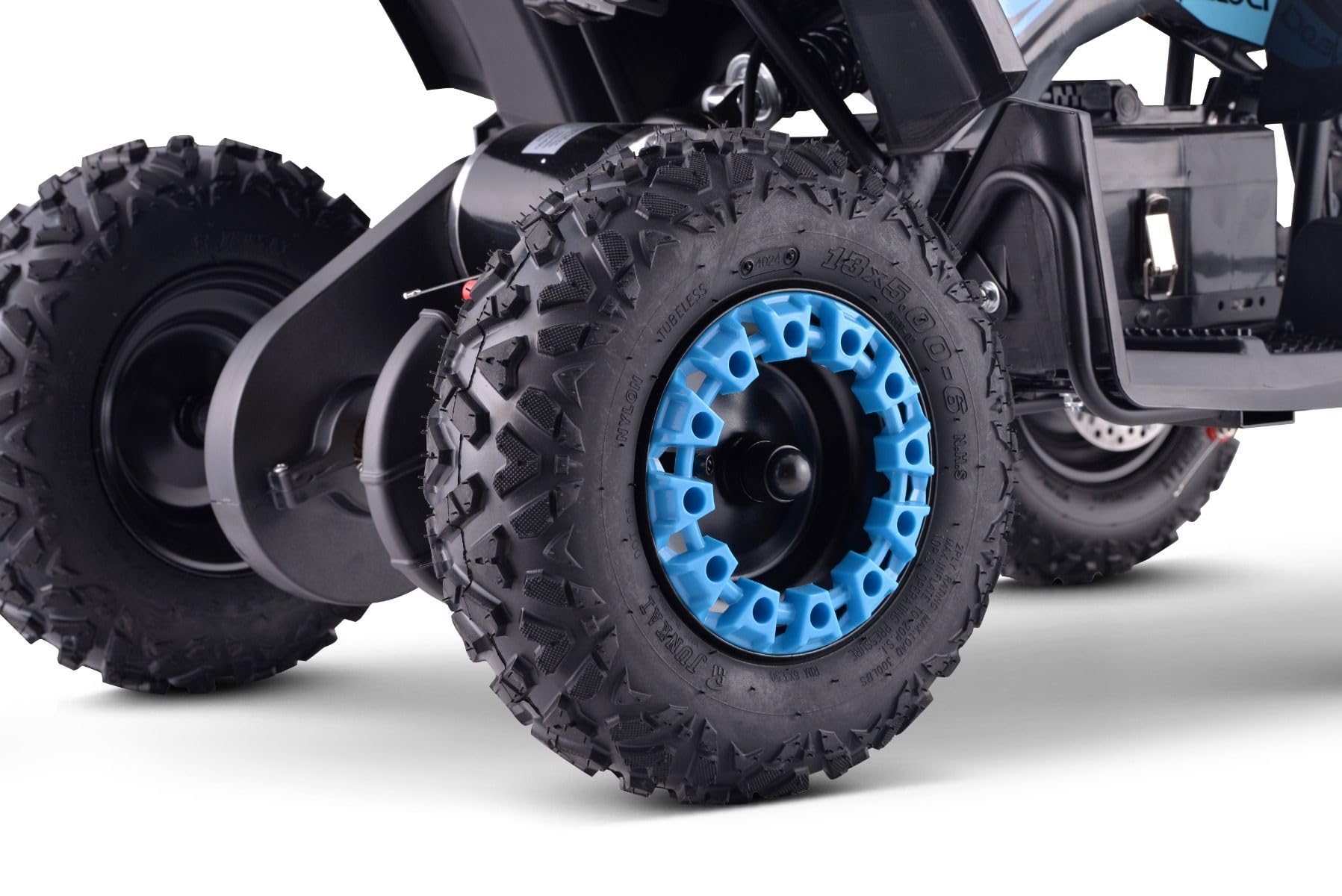 ATV - Mini Quad para niños Veloci Azul - 800 W 36 V a partir de 3 años