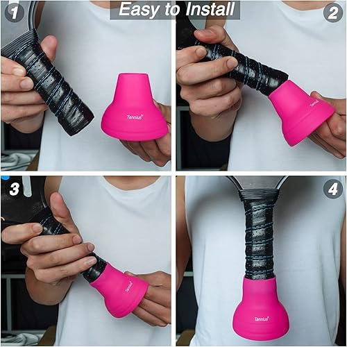 Miniatura 5 de Pickleball Ball Retriever 2 unidades, se recoge fácilmente sin doblarse, protege tu espalda, se adapta a cualquier pala estándar, elástico y