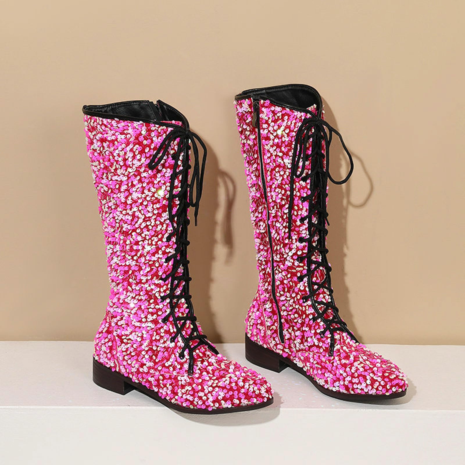 Stivali da Neve Stivali da Pioggia Donne Impermeabili Stivali Stivali Alti Equitazione Donna Stivali Pioggia Donna Gomma Impermeabili Antiscivolo Scarpe Stivaletti Pioggia