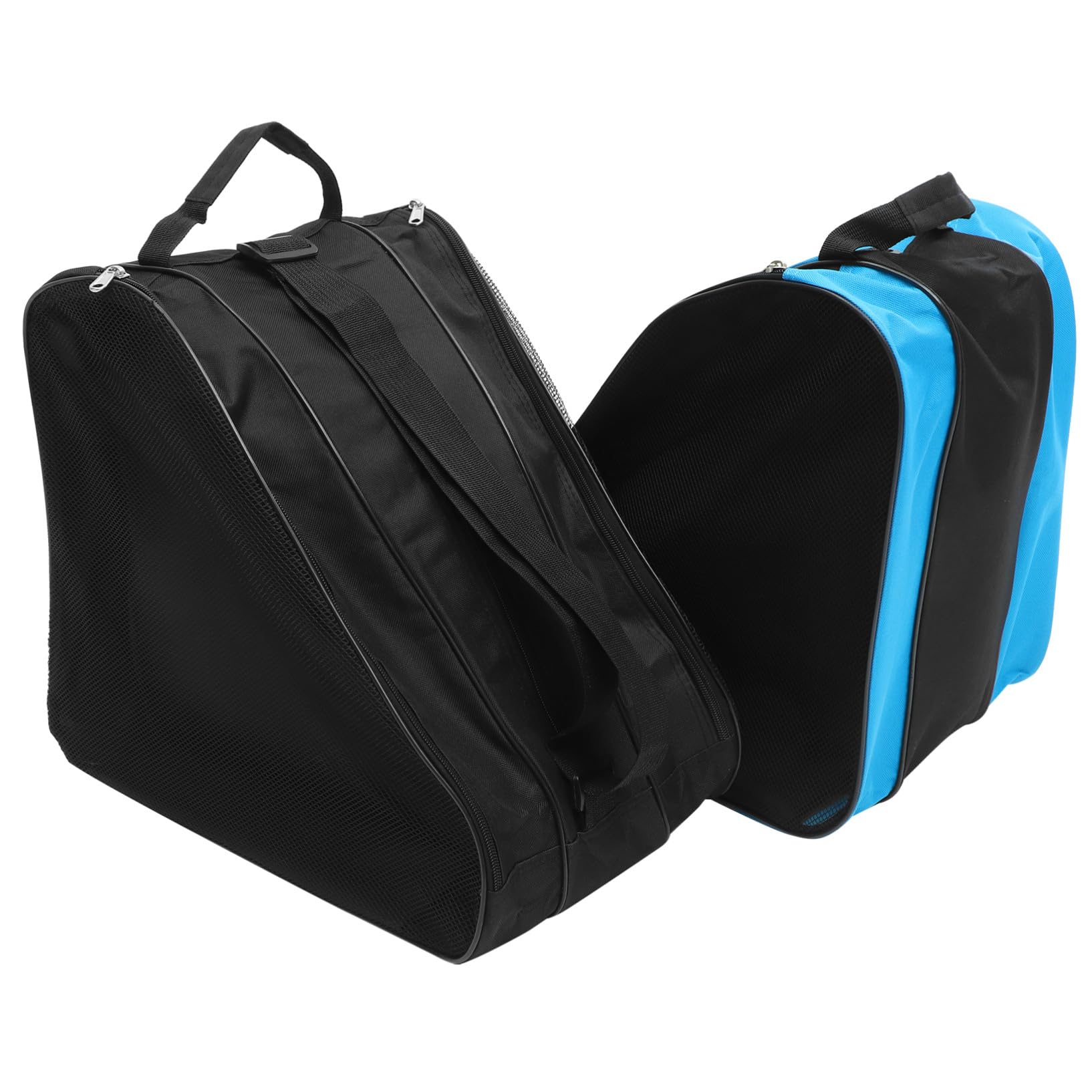 Milisten Borsa per Scarpe da Pattinaggio su Ghiaccio e Roller Oxford Nero, Facile da Pulire, Design Semplice alla Moda, 2 Unitá, per Utilizzo Esterno