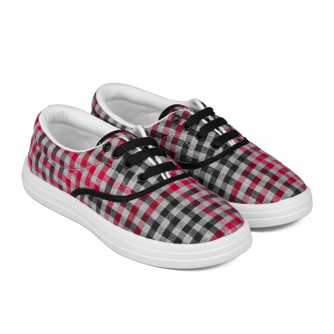 asian Women Canvas Lace Up Casual Shoes-picture-35