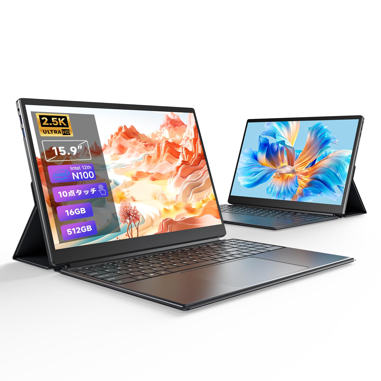 Amazon.co.jp: 2in1ノートパソコン タブレットPC 15.9インチ ノート 