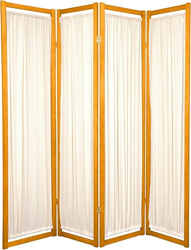 Miniatura 12 de Red Lantern Separador de habitación Helsinki Shoji de 6 pies de alto, color negro Negro -,Miel,Rosewood,Natural,https://www.amazon.com/dp/undefined