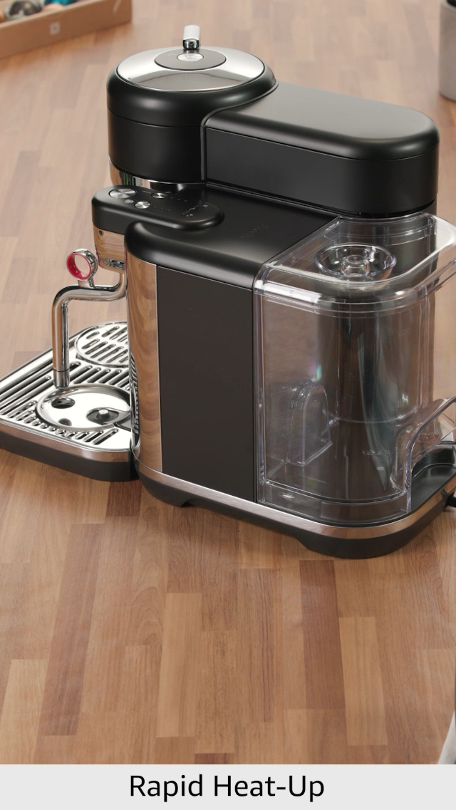 コーヒーメーカー・エスプレッソマシン Breville Creatista Plus Black Truffle Nespresso by Breville Black Truffle Creatista Pro Espresso