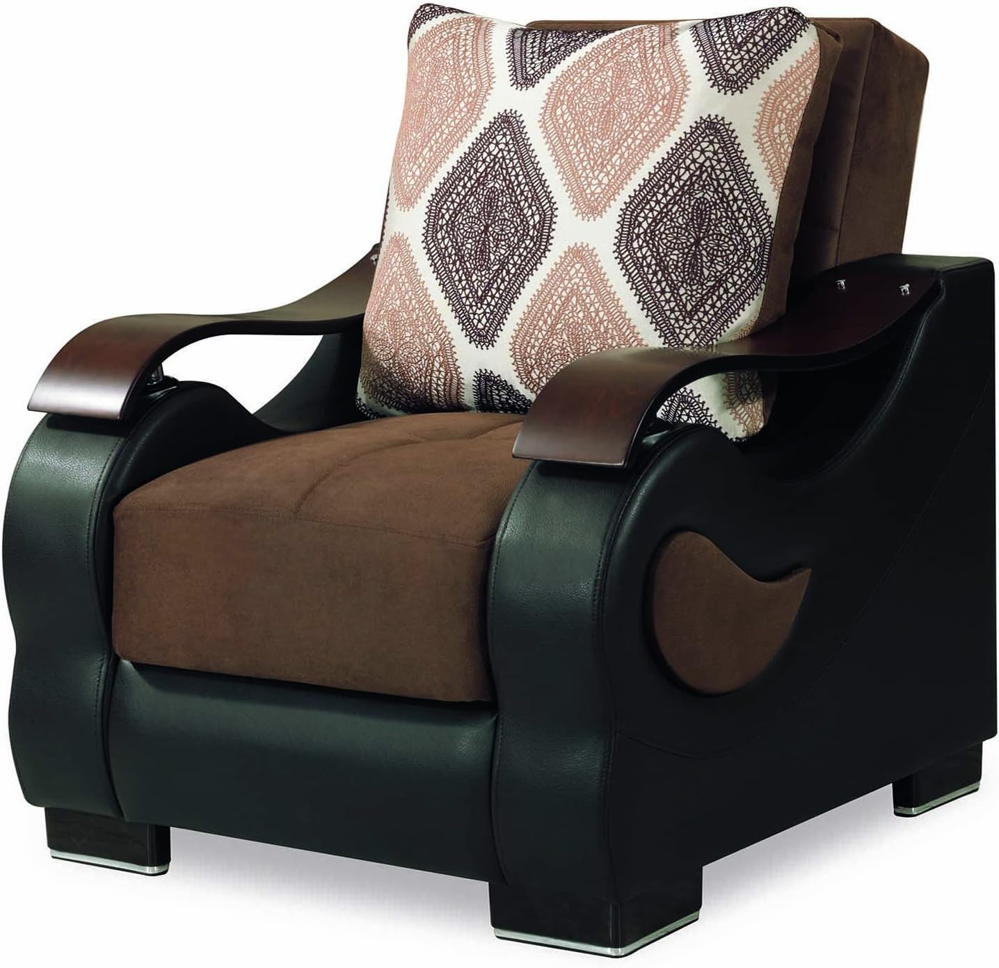 Ottomanson Cosmopolitan Collection Upholstered Convertible