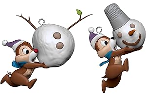 Hallmark Esferas de Disney Navidad Chip y Dale