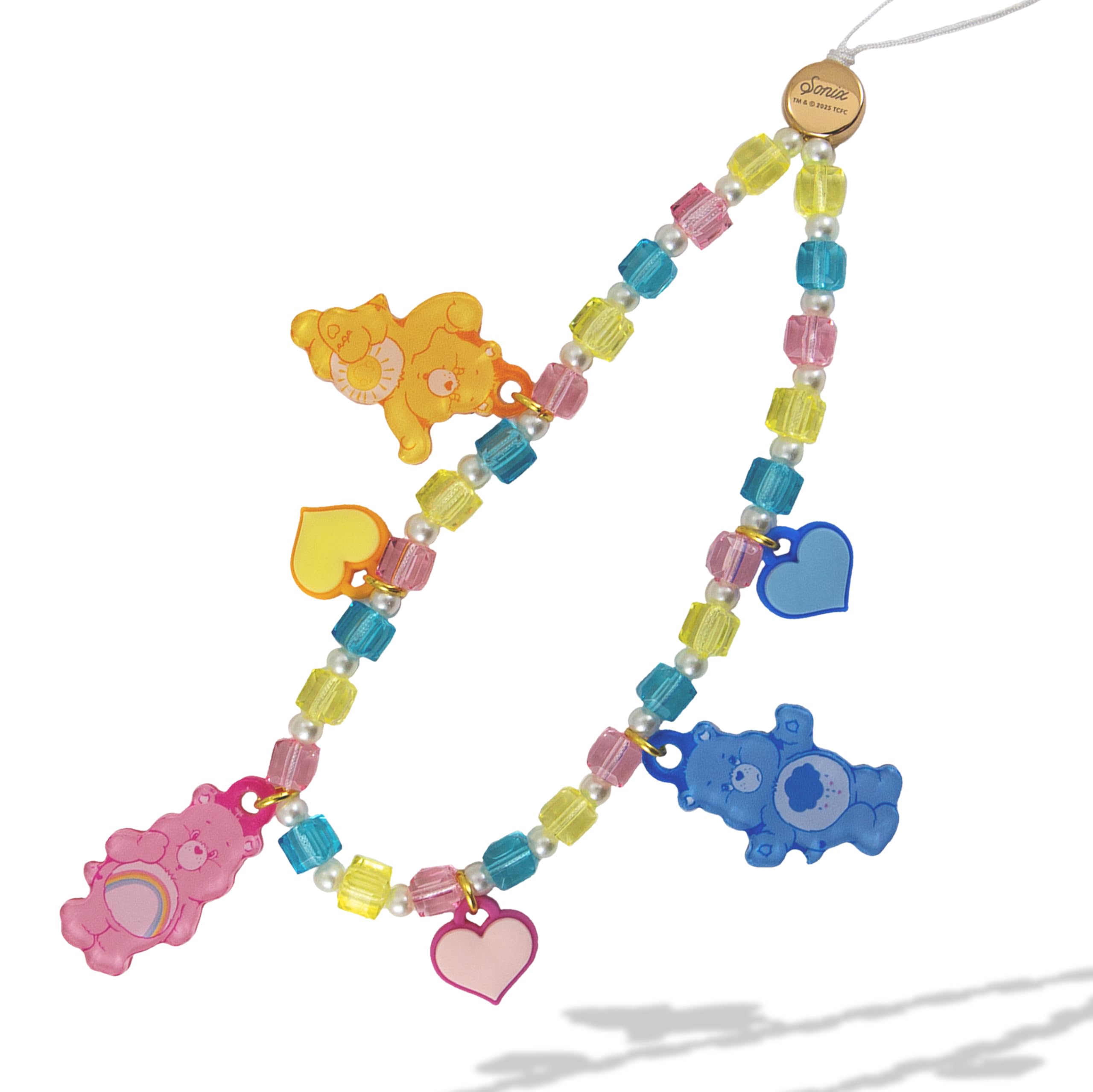 Amazon.com: Sonix x Care Bears Beaded Phone Charm | Beaded