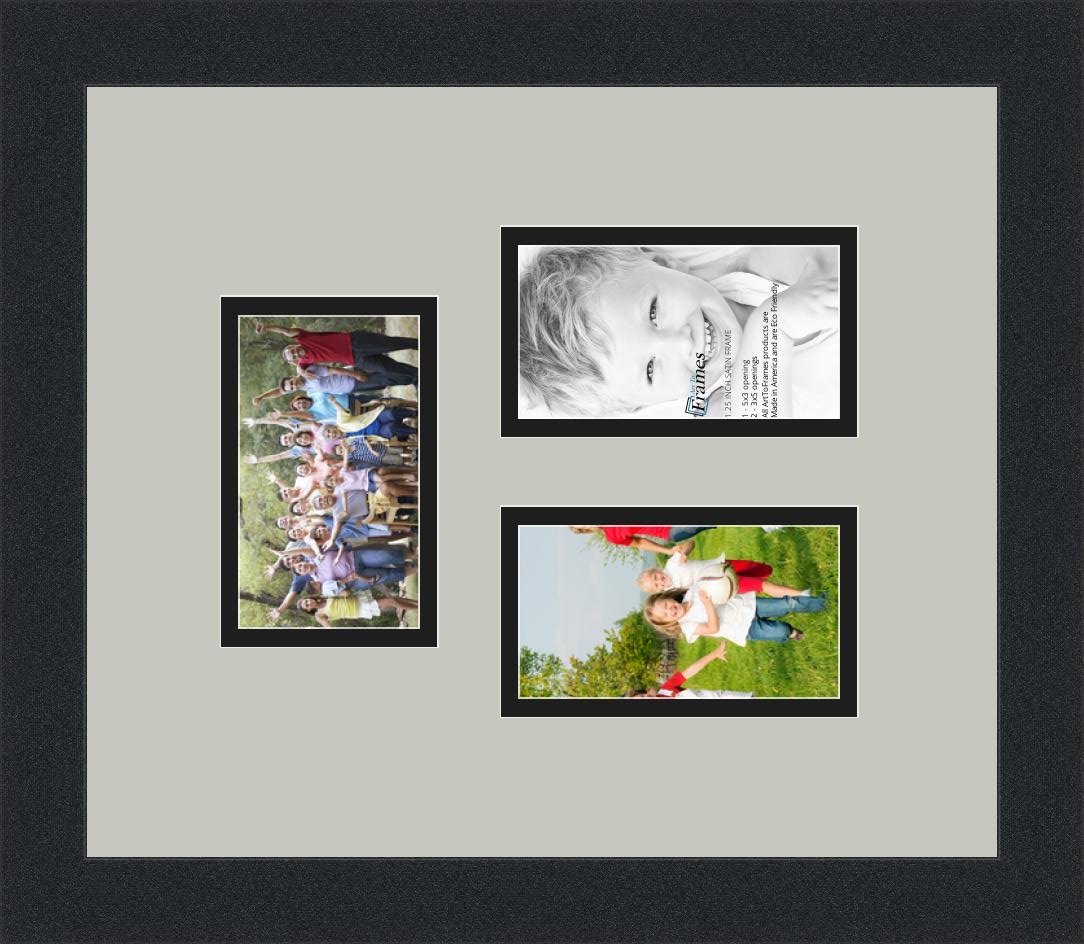 Amazon.co.jp: ArtToFrames コラージュフォトフレーム ダブルマット 3