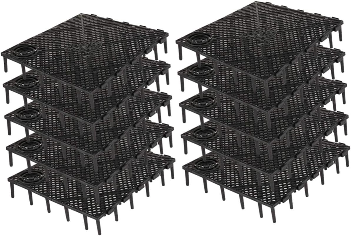 POPETPOP 20 Piezas De Filtros De Esponja Filtro para Filtro De Tanque De Tortuga Filtro De Estanque Bandejas Divisorias De Acuario Placa De Filtro De Grava De Pescado Placa De Filtro