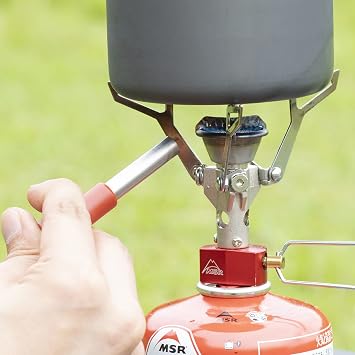 MSR Piezo Ignitor for Canister Stoves, Red