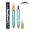 ICORIC Liquid Eyeliner - Magic Self-Adhesive Long-Lasting Eyelash Glue Pen Waterproof Eyeliner Magnetic, No Blooming Quick Drying Magnetic Eye Liner (Black Eyeliner 1 PCS)