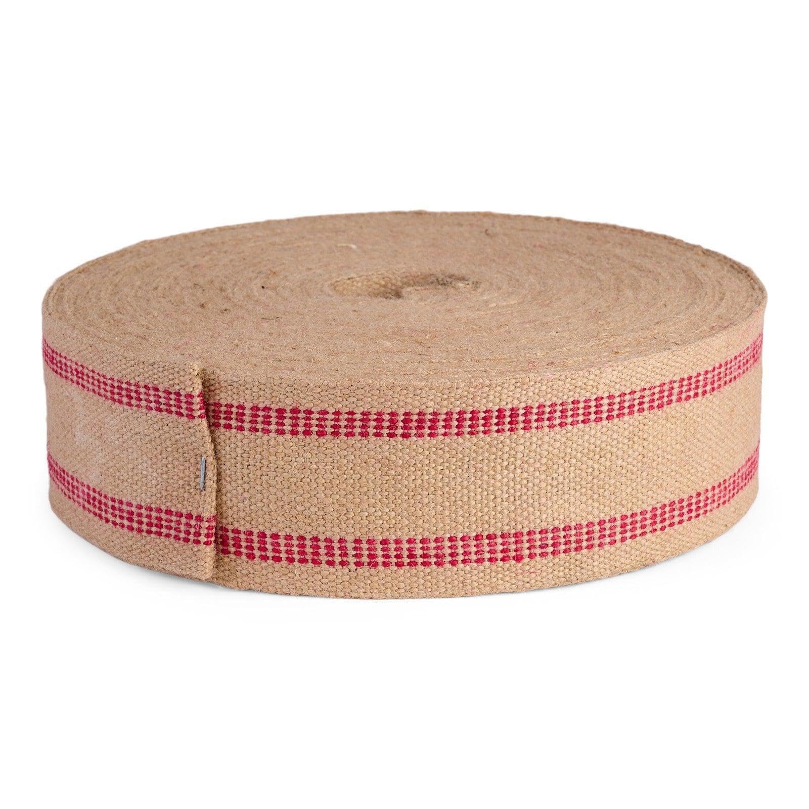 Jute Webbing 3.5 Wide - Professional Grade 216 ft.