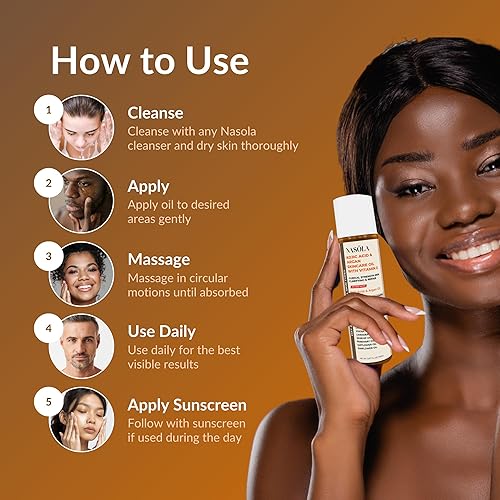 Miniatura 5 de Kojic Acid Argan Skincare Bio Pure Oil con vitamina E Suero hidratante facial y corporal para cicatrices y estrías