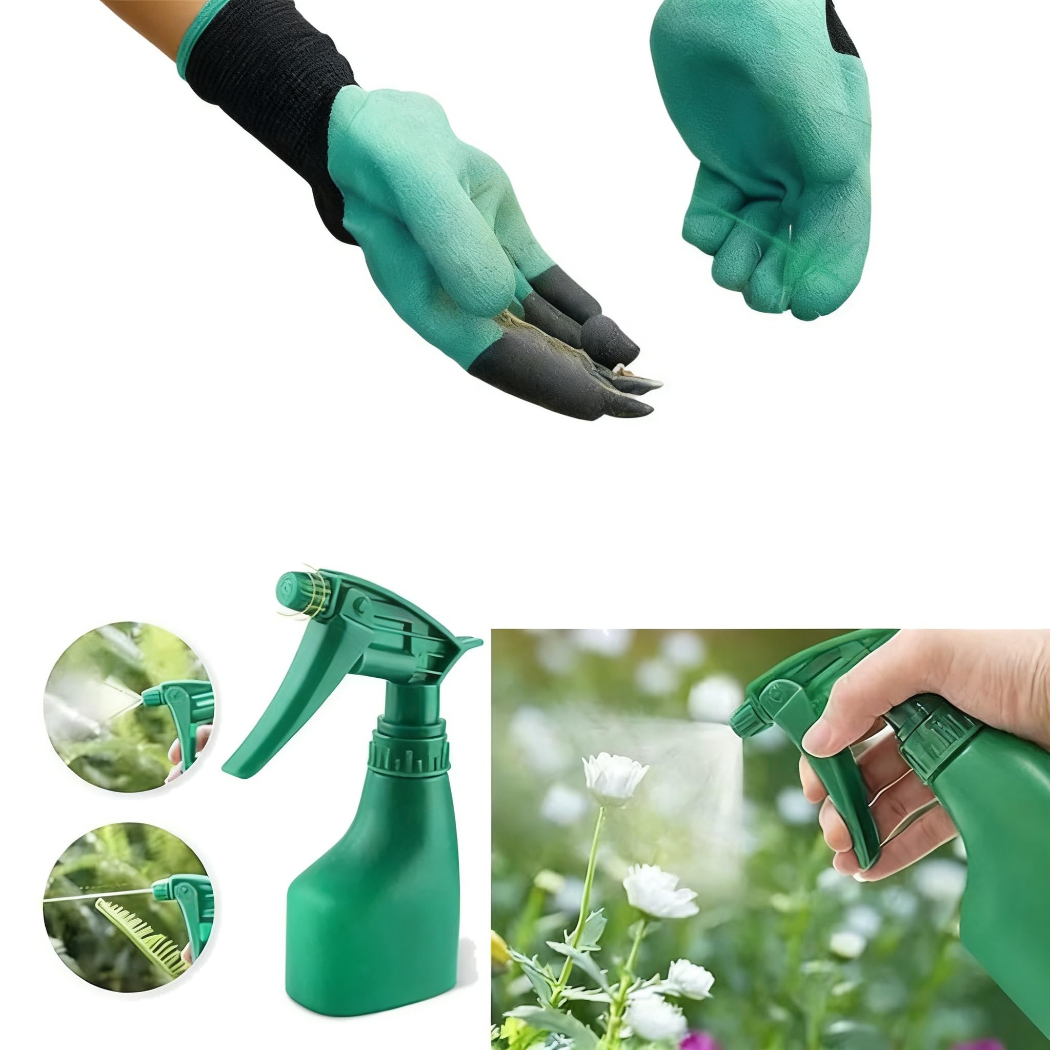 Juego de Herramientas de jardinería para el hogar, 11 Piezas, con