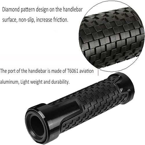 Miniatura 6 de Empuñaduras de moto para Y-AMAHA TTR125 TTR 125 2000-2021 2020 2017 2016 2015 2014 motocicleta 0.866 in empuñaduras manillar agarre extremos enchufe