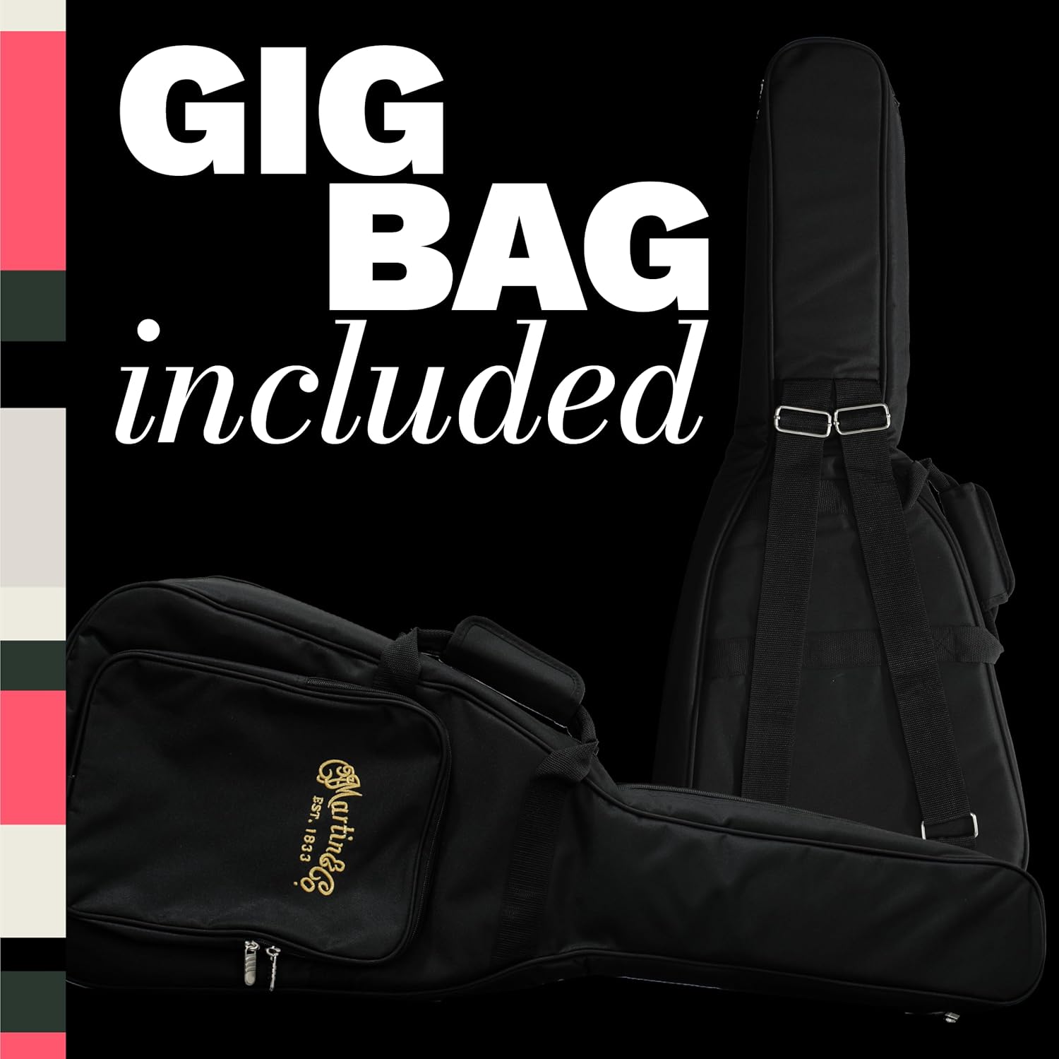 MARTIN 000Jr-10E Sapele Special Acoustic Guitar Bundle (Guitar Only)