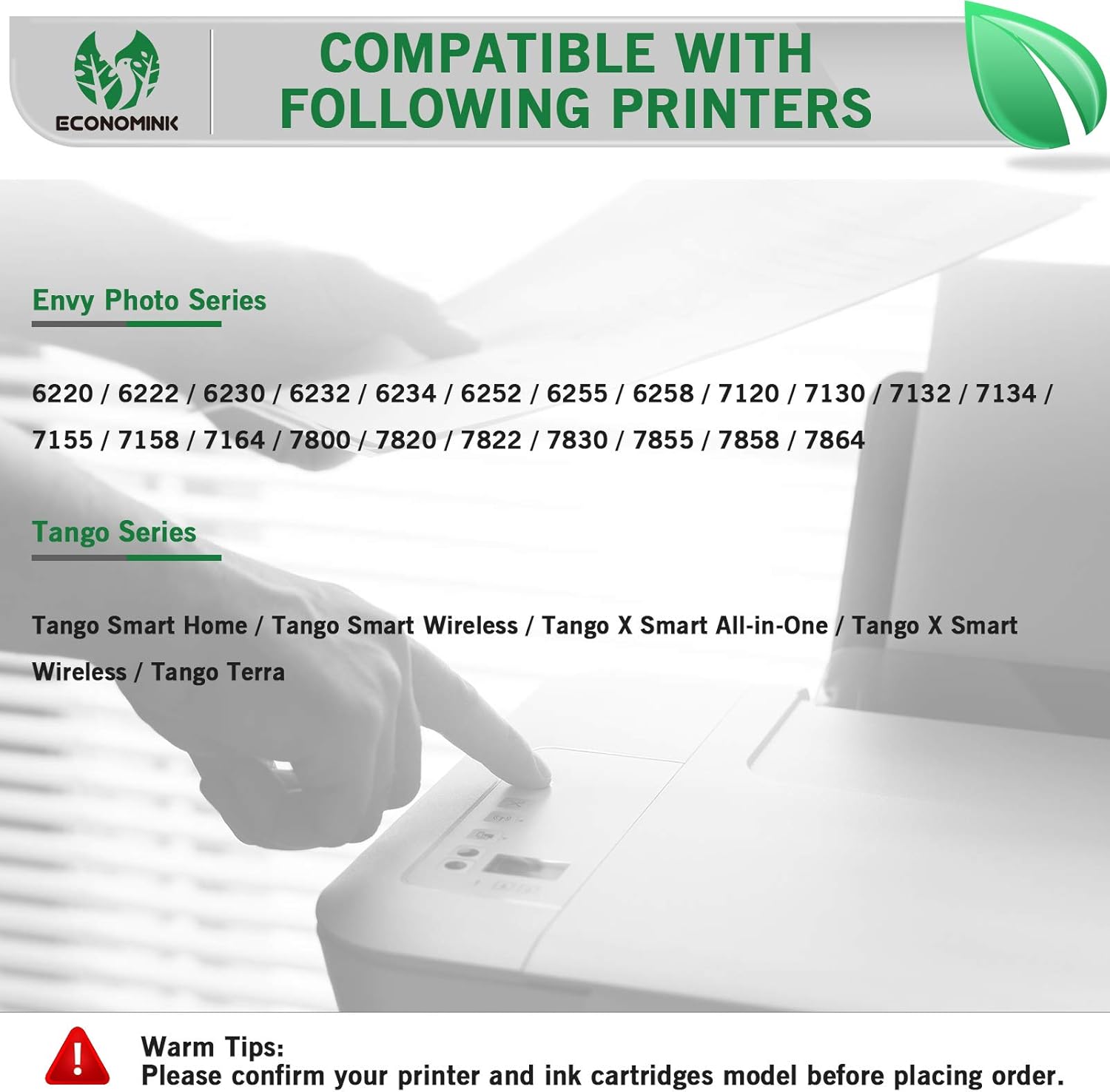 Suреr Brаndѕ 64 Black Color Combo Pack, Remanufactured Ink Cartridge Replacement for HP 64XL HP64 for Envy Photo 7855 7155 6255 7164 6222 6252 7134 7830 7864 7800 6230 6220 6234 7120 Tango Smart Printer