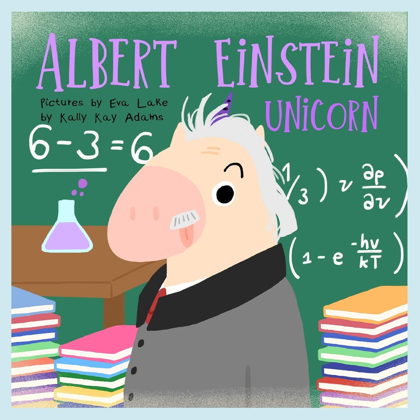 Albert Einstein Unicorn: A Scientist who discovered of atomic energy