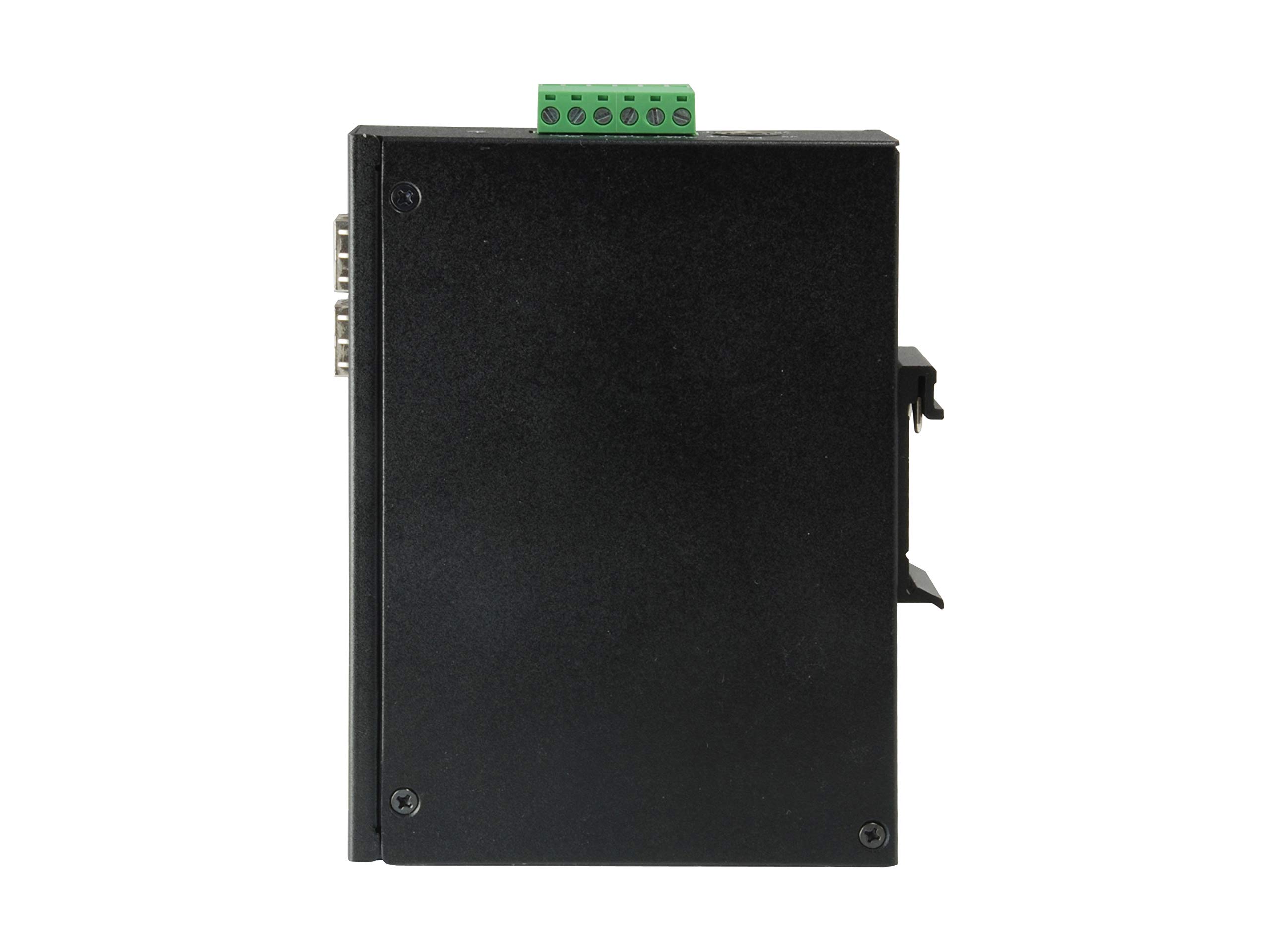 Level One 4X 10/100/1000Base-T émetteur-récepteur (Gigabit Combo, Gigabit SFP (100/1G), Bloc Terminal, 12 Gbps, 1024 KO Buffer, 9-60 VDC)