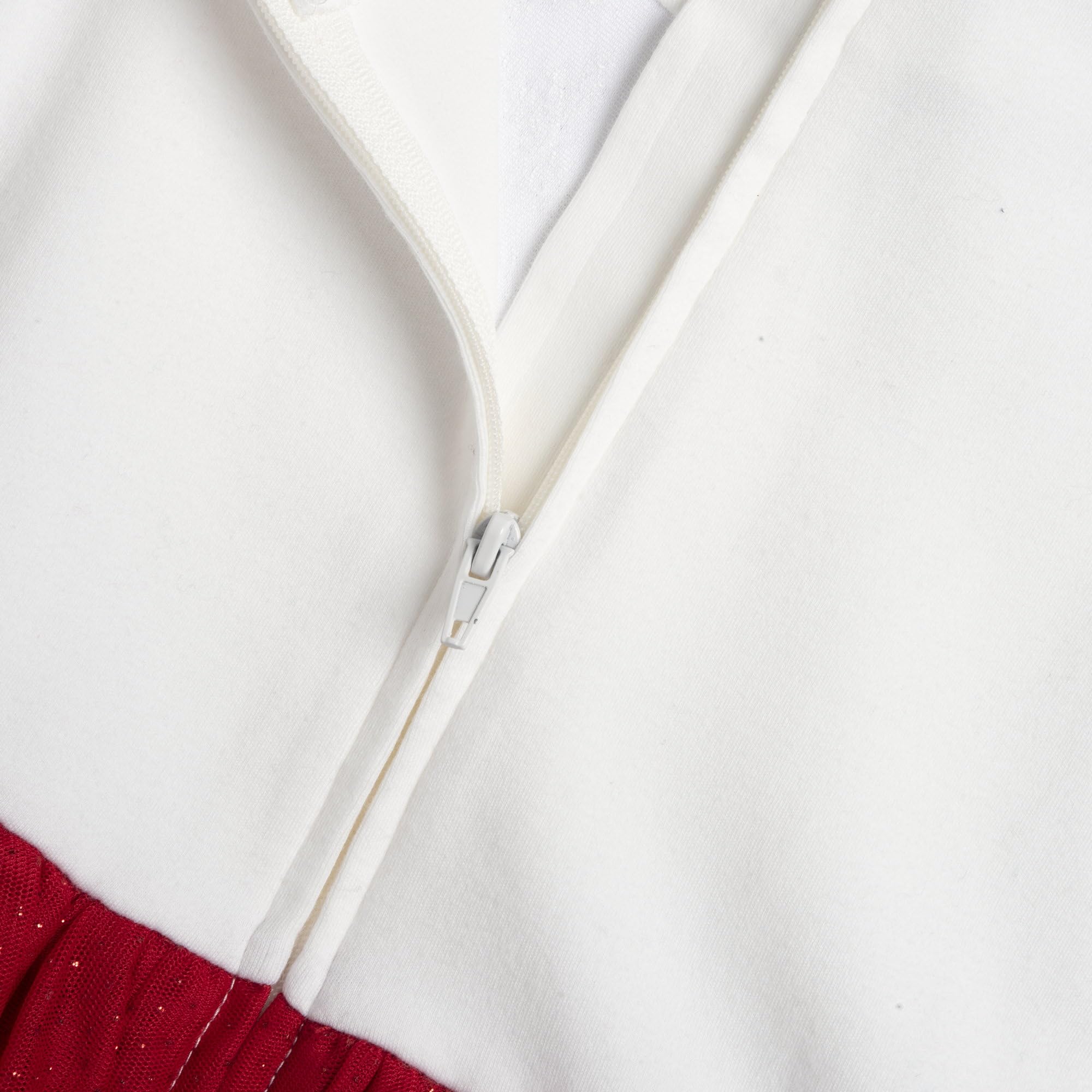 Chicco, Vestito Natale Neonata e Bambina, con Comoda Apertura sulla Schiena, in Caldo e Morbido Tessuto, Lavabile in Lavatrice, Abbigliamento Neonata e Bambina, Idea Regalo Bambina, Designed in Italy